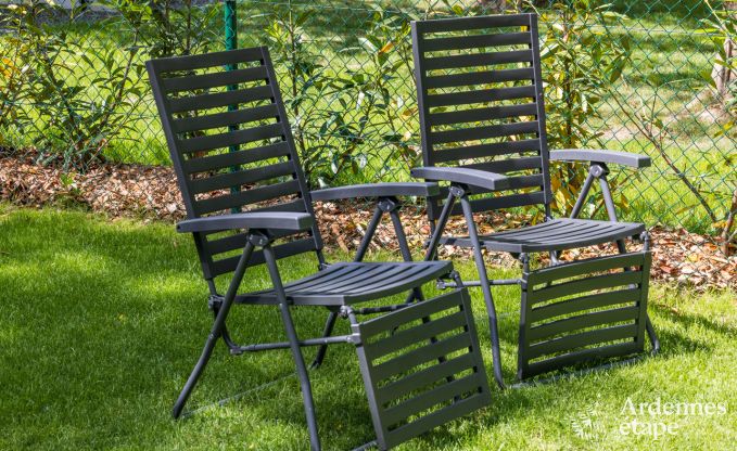 S�jour romantique � Aywaille : maison insolite en ardenne avec jardin priv�, terrasse et barbecue