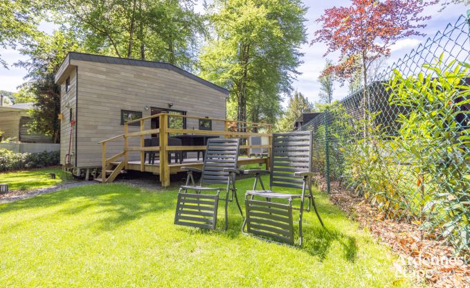 S�jour romantique � Aywaille : maison insolite en ardenne avec jardin priv�, terrasse et barbecue