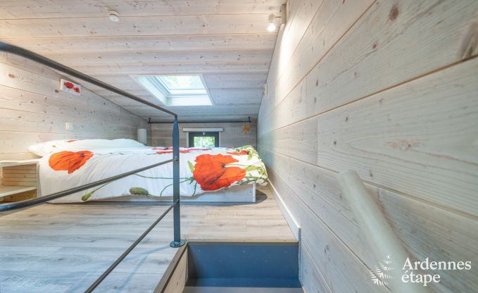 S�jour romantique � Aywaille : maison insolite en ardenne avec jardin priv�, terrasse et barbecue