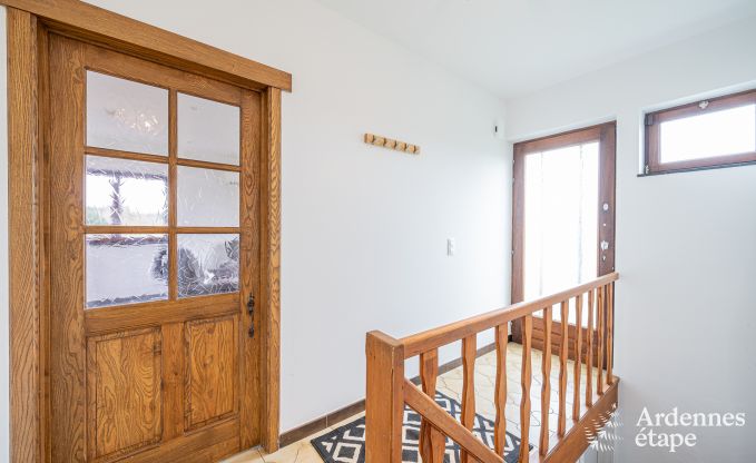 Charmante maison de vacances � Aywaille pour 2 couples avec salles de bain priv�es, cabine infrarouge et grand jardin