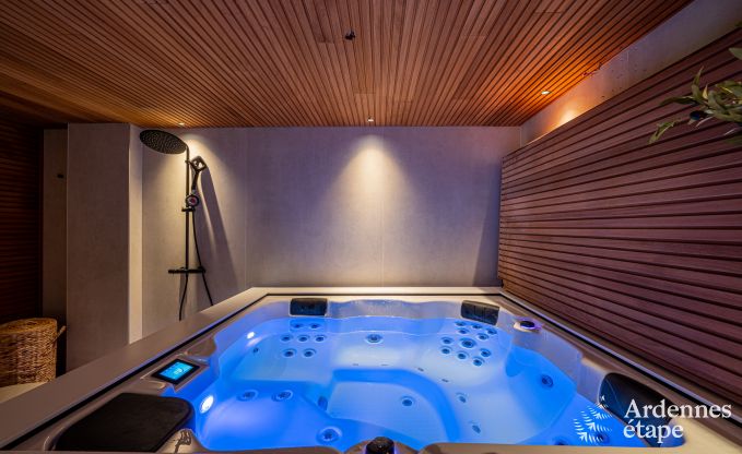 Maison de vacances luxueuse  Baillonville pour 6 personnes avec wellness et piscine chauffe