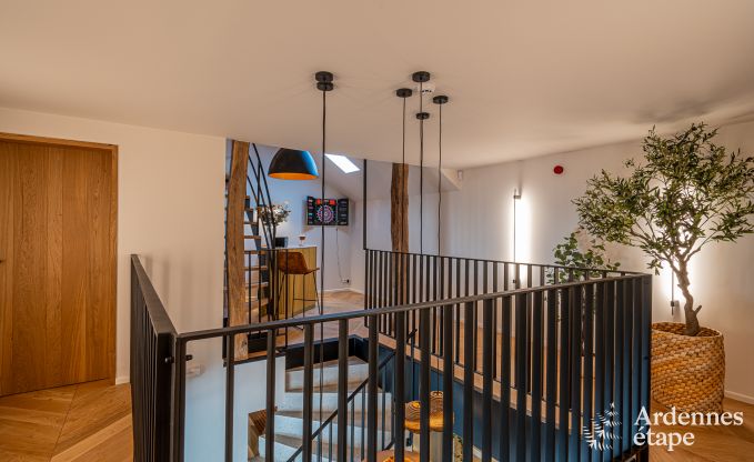 Maison de vacances luxueuse  Baillonville pour 6 personnes avec wellness et piscine chauffe