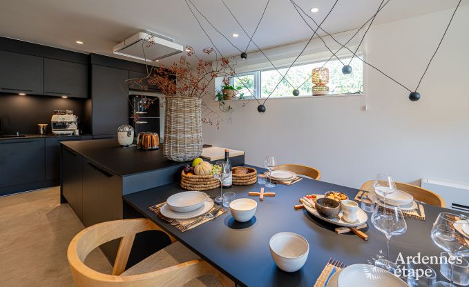 Maison de vacances luxueuse  Baillonville pour 6 personnes avec wellness et piscine chauffe