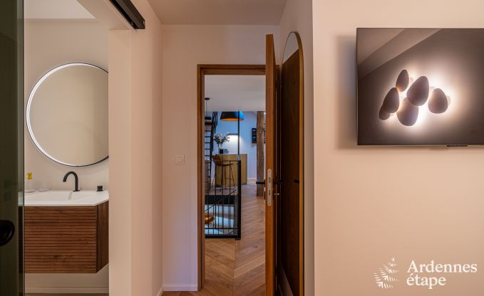 Maison de vacances luxueuse  Baillonville pour 6 personnes avec wellness et piscine chauffe