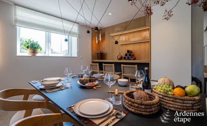 Maison de vacances luxueuse  Baillonville pour 6 personnes avec wellness et piscine chauffe