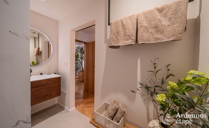 Maison de vacances luxueuse  Baillonville pour 6 personnes avec wellness et piscine chauffe