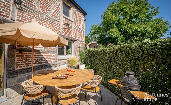 Maison de vacances luxueuse  Baillonville pour 6 personnes avec wellness et piscine chauffe