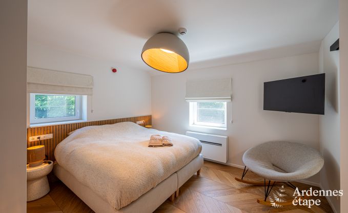 Maison de vacances luxueuse  Baillonville pour 6 personnes avec wellness et piscine chauffe