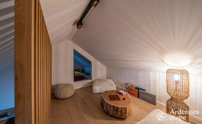 Maison de vacances luxueuse  Baillonville pour 6 personnes avec wellness et piscine chauffe