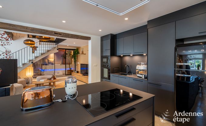 Maison de vacances luxueuse  Baillonville pour 6 personnes avec wellness et piscine chauffe