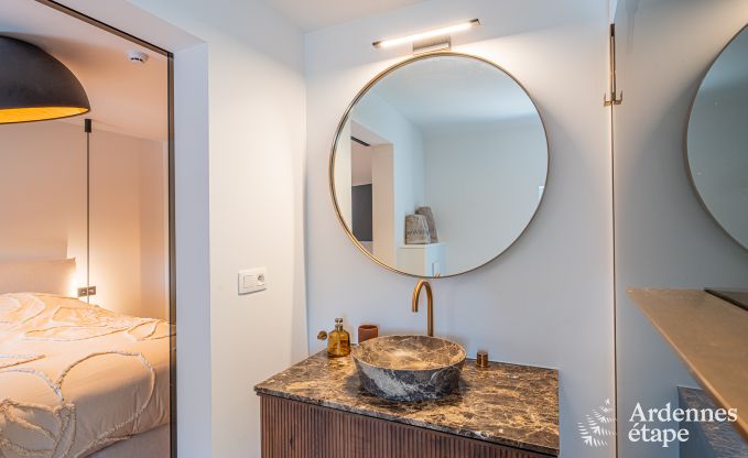 Maison de vacances luxueuse  Baillonville pour 6 personnes avec wellness et piscine chauffe