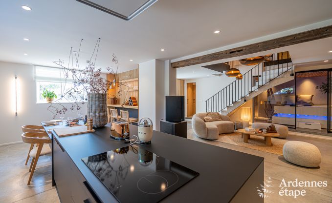 Maison de vacances luxueuse  Baillonville pour 6 personnes avec wellness et piscine chauffe