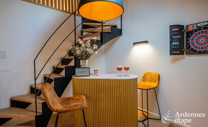 Maison de vacances luxueuse  Baillonville pour 6 personnes avec wellness et piscine chauffe