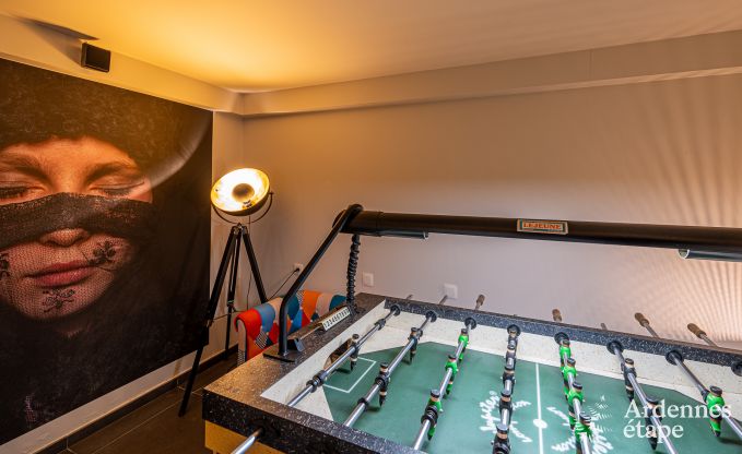 Suite romantique  Barvaux : hbergement pour 2 avec hottub, sauna et salle de jeux en Ardenne prs de Durbuy