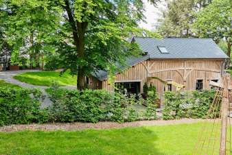 Chalet de vacances de luxe à Bastogne pour 6 personnes avec sauna et jardin