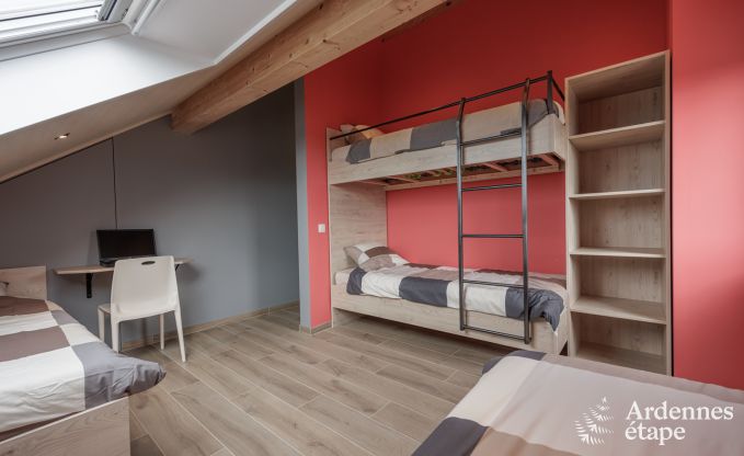 Maison de vacances � Bastogne pour 28 personnes en Ardenne