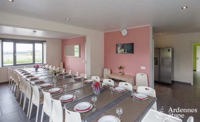 Maison de vacances � Bastogne pour 28 personnes en Ardenne