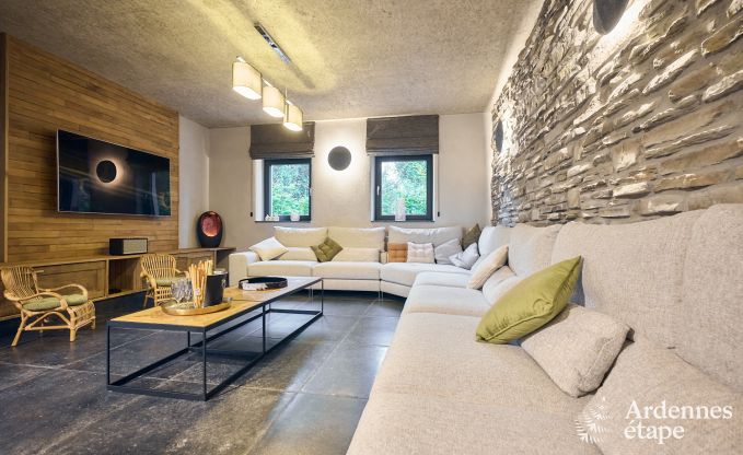 Maison de vacances � Bastogne : maison de vacances authentique pour 16 personnes avec des �quipements modernes en Ardenne