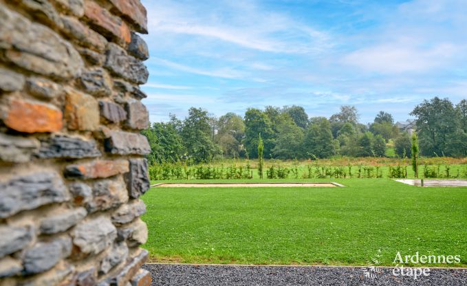 Maison de vacances � Bastogne : maison de vacances authentique pour 16 personnes avec des �quipements modernes en Ardenne