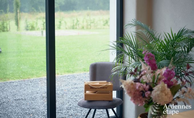 Maison de vacances � Bastogne : maison de vacances authentique pour 16 personnes avec des �quipements modernes en Ardenne