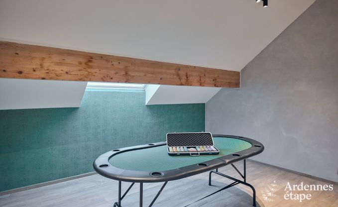 Maison de vacances � Bastogne : maison de vacances authentique pour 16 personnes avec des �quipements modernes en Ardenne