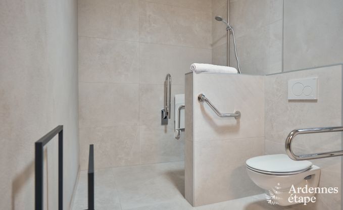 Maison de vacances � Bastogne : maison de vacances authentique pour 16 personnes avec des �quipements modernes en Ardenne