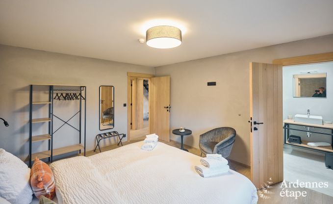 Maison de vacances � Bastogne : maison de vacances authentique pour 16 personnes avec des �quipements modernes en Ardenne