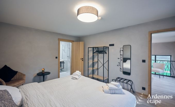 Maison de vacances � Bastogne : maison de vacances authentique pour 16 personnes avec des �quipements modernes en Ardenne