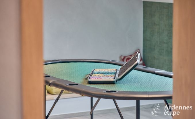 Maison de vacances � Bastogne : maison de vacances authentique pour 16 personnes avec des �quipements modernes en Ardenne
