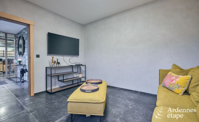 Maison de vacances � Bastogne : maison de vacances authentique pour 16 personnes avec des �quipements modernes en Ardenne