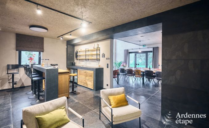 Maison de vacances � Bastogne : maison de vacances authentique pour 16 personnes avec des �quipements modernes en Ardenne