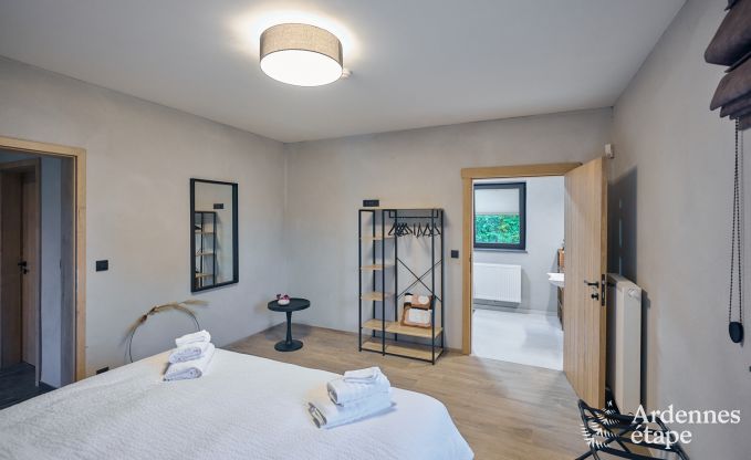 Maison de vacances � Bastogne : maison de vacances authentique pour 16 personnes avec des �quipements modernes en Ardenne