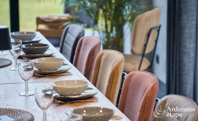 Maison de vacances � Bastogne : maison de vacances authentique pour 16 personnes avec des �quipements modernes en Ardenne