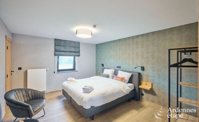 Maison de vacances � Bastogne : maison de vacances authentique pour 16 personnes avec des �quipements modernes en Ardenne