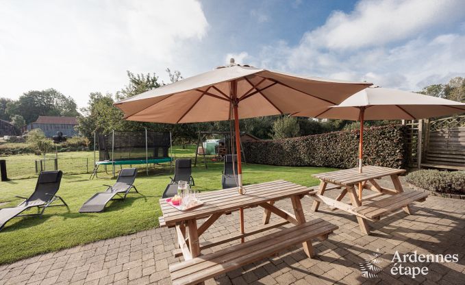 Grande maison de vacances � Bastogne pour 14 personnes avec bien-�tre et espace d�tente