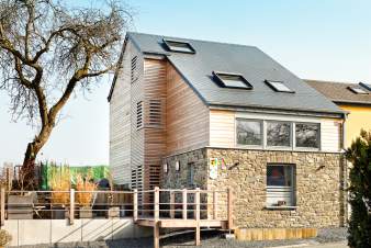 Moderne et luxueuse maison de vacances 8 personnes à louer à Bastogne