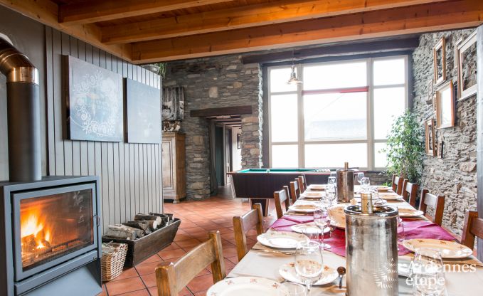 Maison de charme � Bastogne en Ardenne : h�bergement de 18 personnes