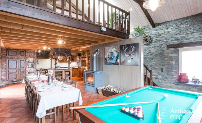 Maison de charme � Bastogne en Ardenne : h�bergement de 18 personnes