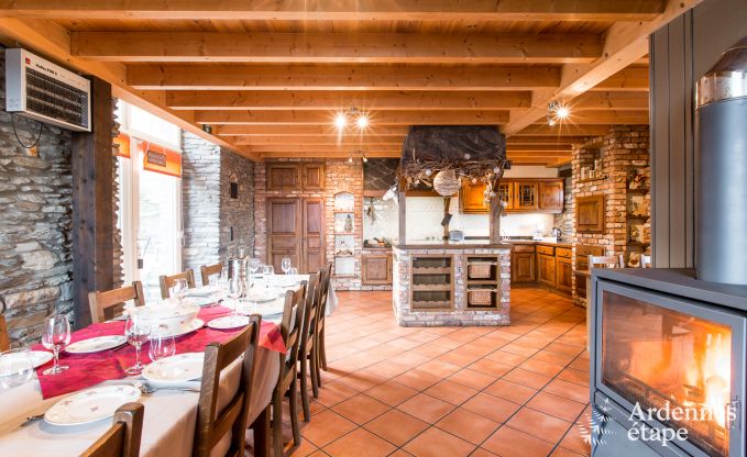 Maison de charme � Bastogne en Ardenne : h�bergement de 18 personnes