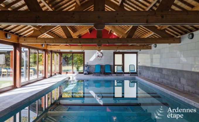 Villa de luxe avec piscine int�rieure � Bastogne pour 24 personnes