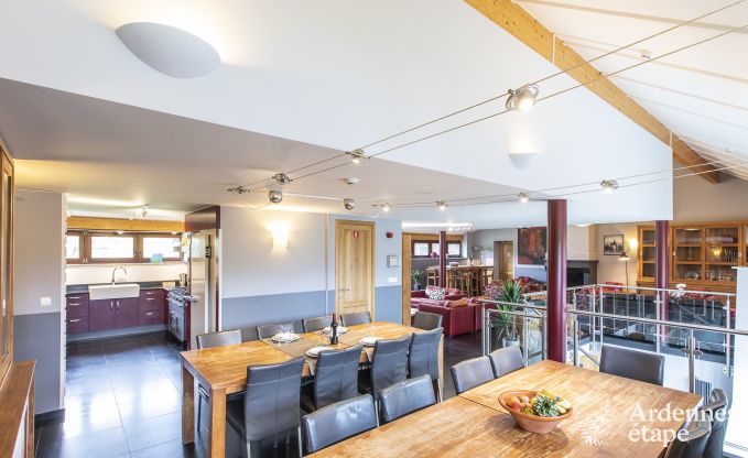 Villa de luxe avec piscine int�rieure � Bastogne pour 24 personnes