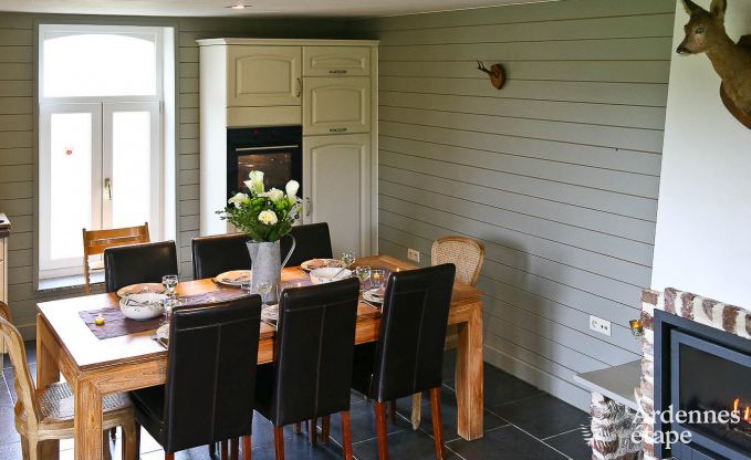Maison de vacances � Bastogne pour 9 personnes en Ardenne
