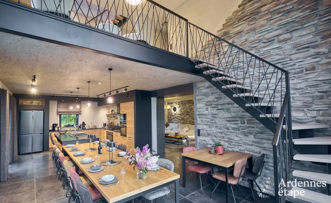 Maison de vacances  Bastogne : maison de vacances authentique pour 16 personnes avec des quipements modernes en Ardenne