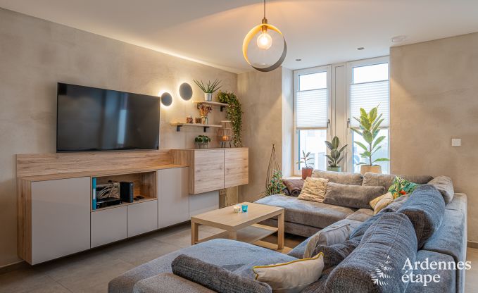 Maison de vacances, idale pour les familles et les amateurs de vlo, pour 10 personnes prs de Bastogne