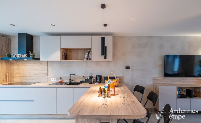 Maison de vacances, idale pour les familles et les amateurs de vlo, pour 10 personnes prs de Bastogne