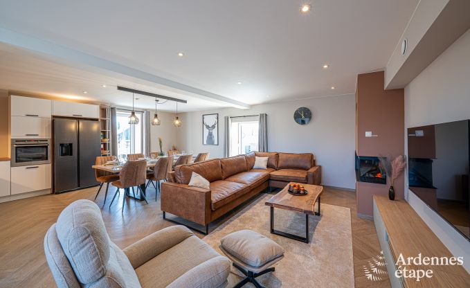 Maison de vacances  Bastogne : hbergement spacieux pour 22 personnes avec des installations compltes et 9 chambres dans l'Ardenne