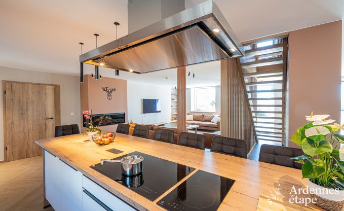 Maison de vacances  Bastogne : hbergement spacieux pour 22 personnes avec des installations compltes et 9 chambres dans l'Ardenne