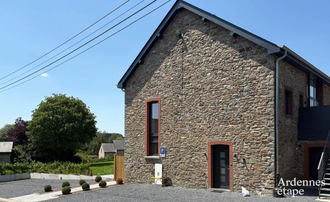 Maison de vacances  Bastogne : hbergement spacieux pour 22 personnes avec des installations compltes et 9 chambres dans l'Ardenne