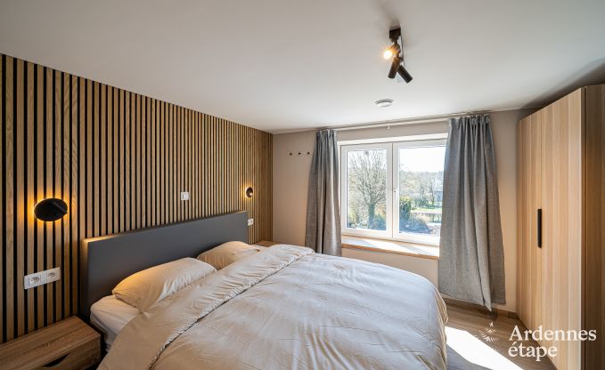 Maison de vacances  Bastogne : hbergement spacieux pour 22 personnes avec des installations compltes et 9 chambres dans l'Ardenne