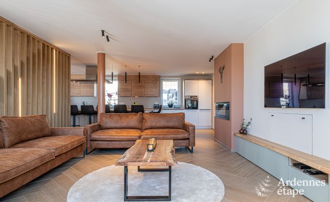 Maison de vacances  Bastogne : hbergement spacieux pour 22 personnes avec des installations compltes et 9 chambres dans l'Ardenne